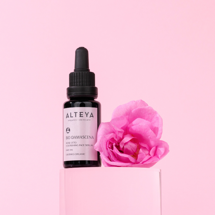 Bio Damascena Organic Rose Otto Nourishing Face Serum – 30ml