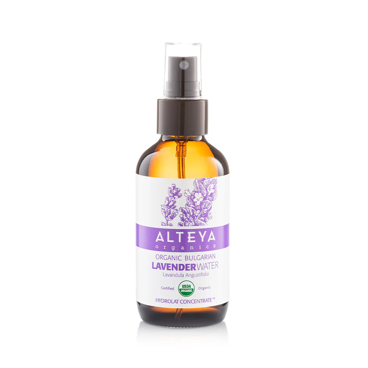 Organic Bulgarian Lavender Water Spray (100% Hydrolat)