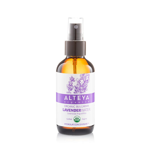 Organic Bulgarian Lavender Water Spray (100% Hydrolat)