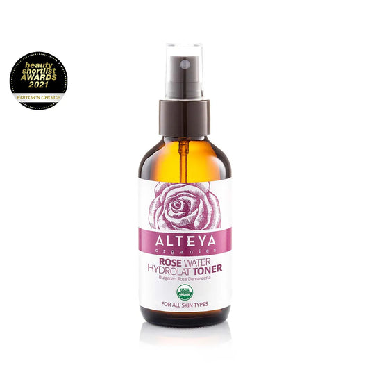 Organic Bulgarian Rose Water (100% Hydrolat)