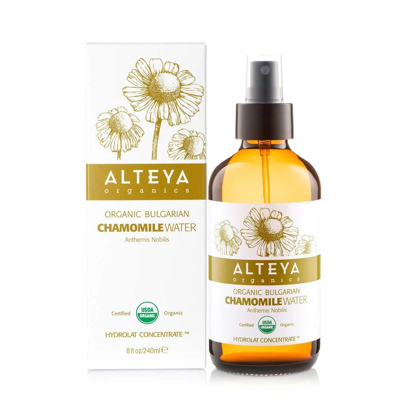 Organic Bulgarian Roman Chamomile Flower Water (100% Hydrolat)