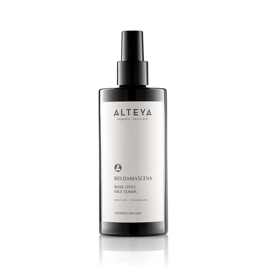 Bio Damascena Organic Rose Otto Facial Toner – Violet Glass Bottle 200ml