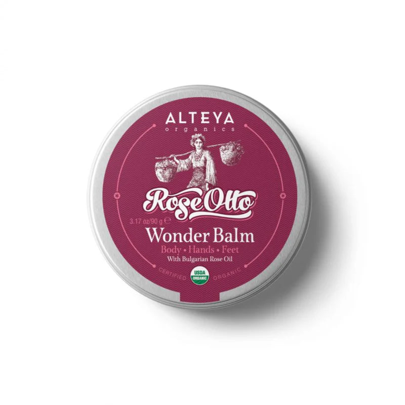 Organic Rose Wonder Balm – Glow-Enhancing Face & Skin Nourishment - 90g