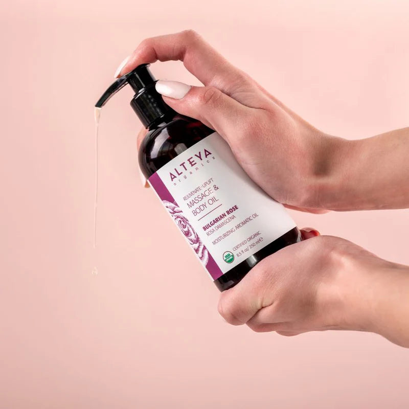 Rejuvenate + Uplift Massage & Body Oil Bulgarian Rose