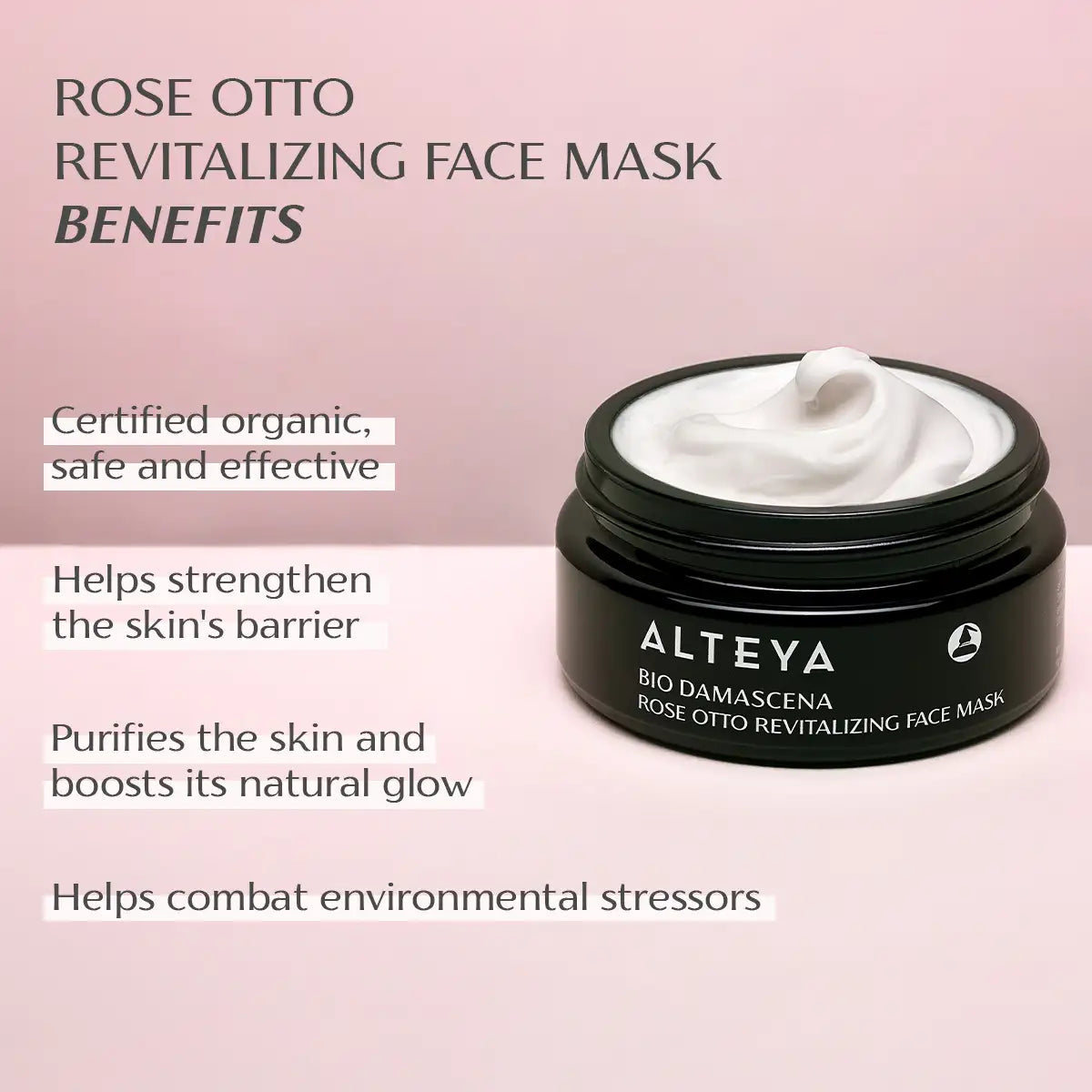 Bio Damascena Rose Otto Revitalizing Face Mask