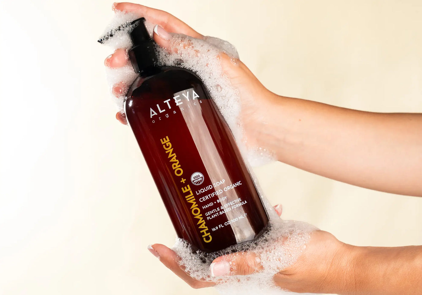 Chamomile & Orange Organic Hand And Body Soap