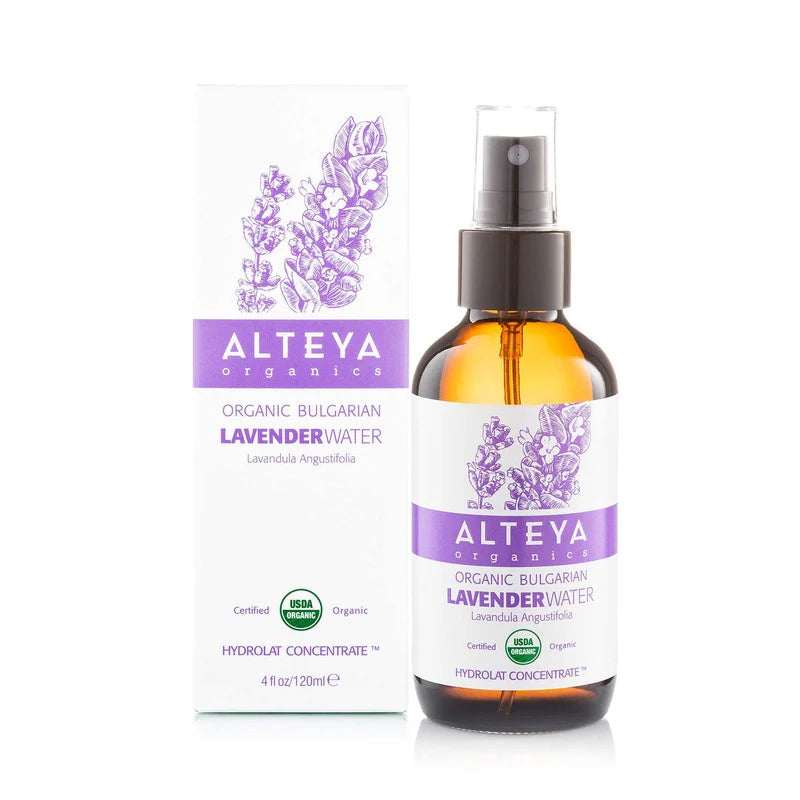 Organic Bulgarian Lavender Water Spray (100% Hydrolat)