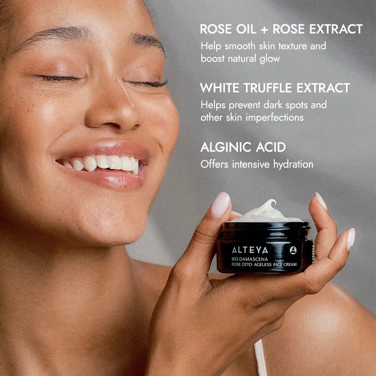 Bio Damascena Organic Ageless Rose Otto Face Cream – 50ml