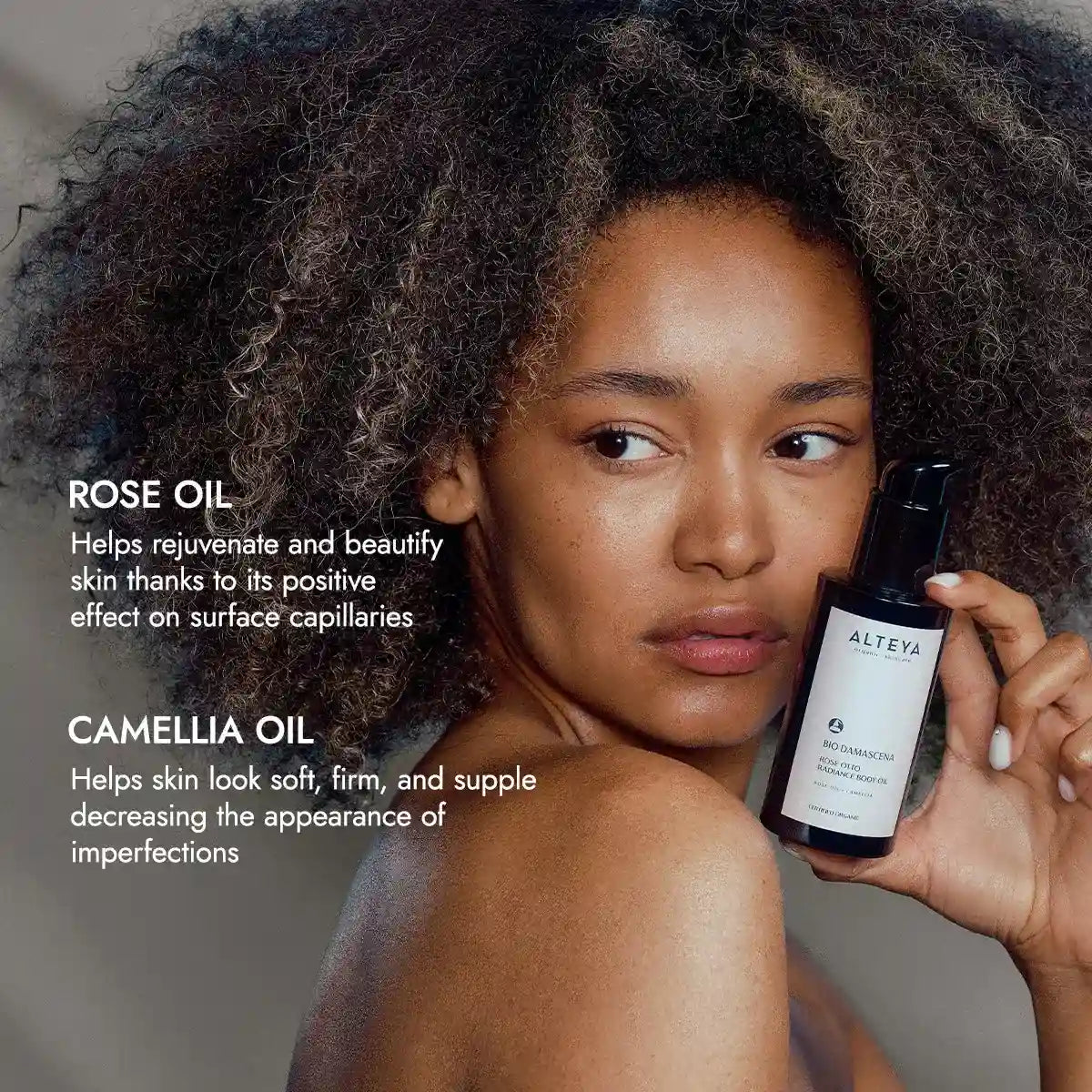 Bio Damascena Organic Rose Otto Radiance Body Oil – 100ml
