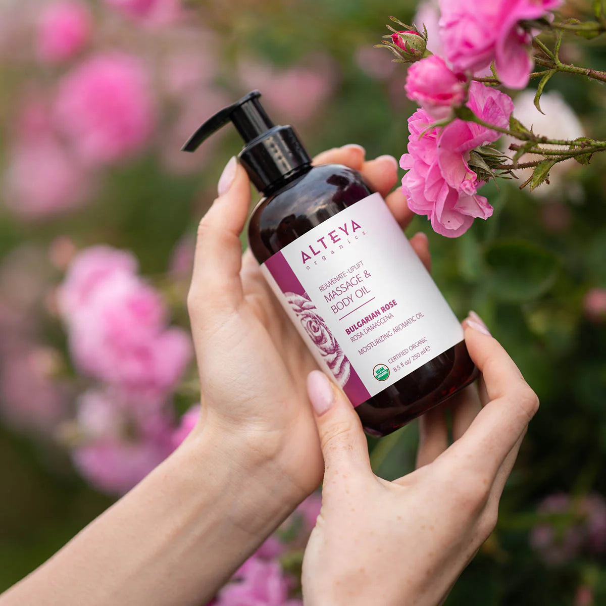 Rejuvenate + Uplift Massage & Body Oil Bulgarian Rose